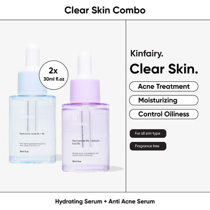 Kinfairy Clear Skin Combo